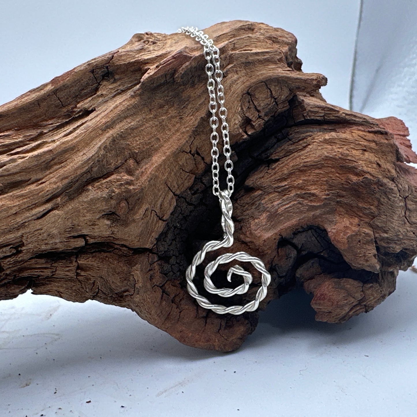 Twisted Spiral Pendant