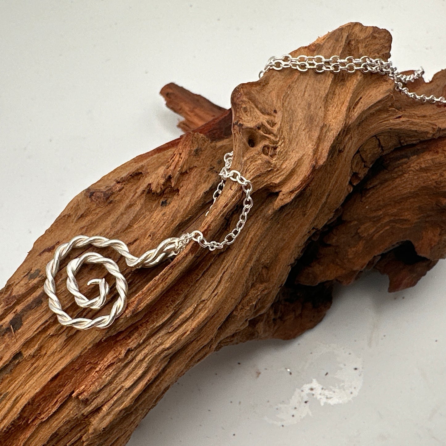 Twisted Spiral Pendant