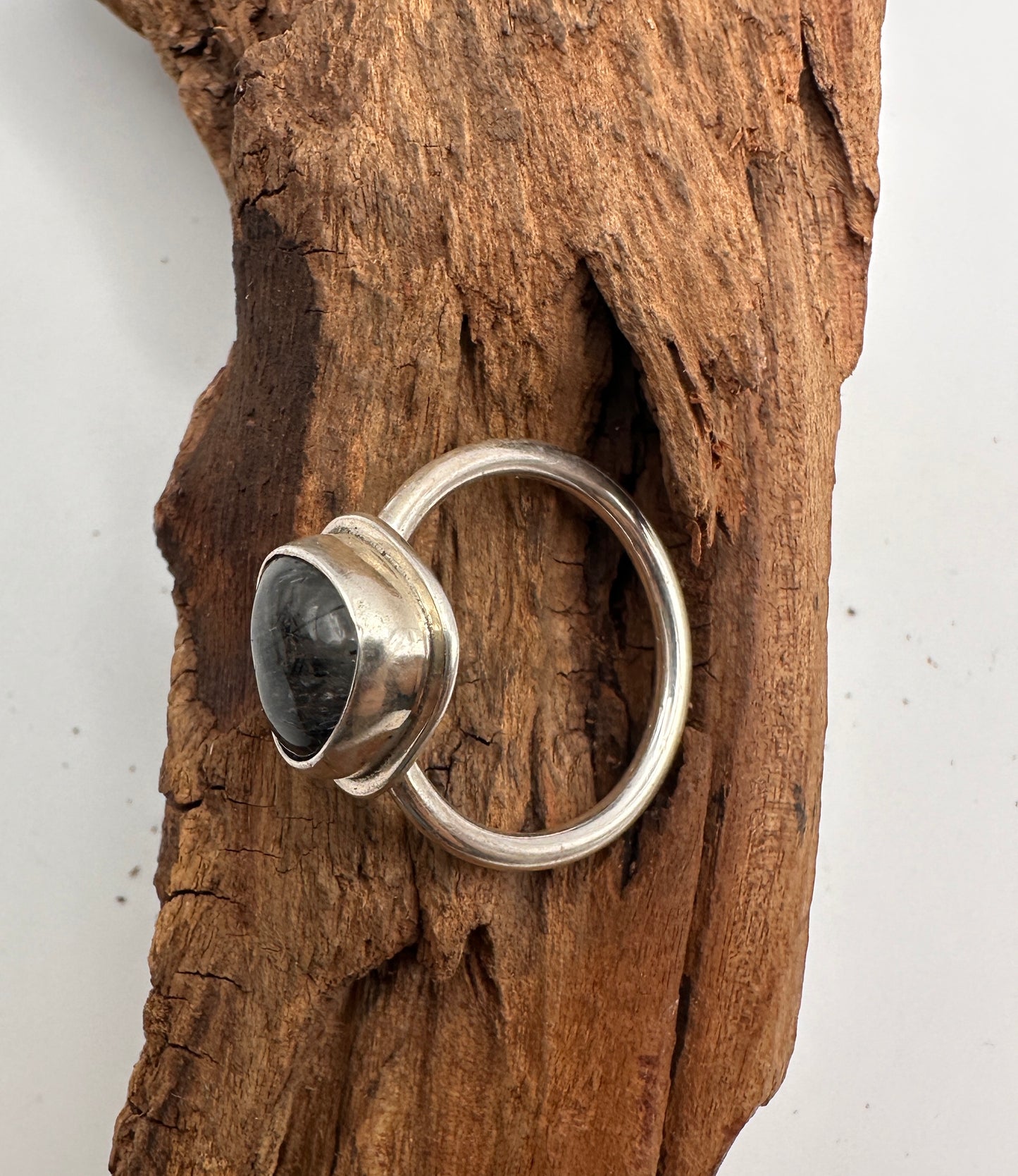 Rutilated Quartz Ring