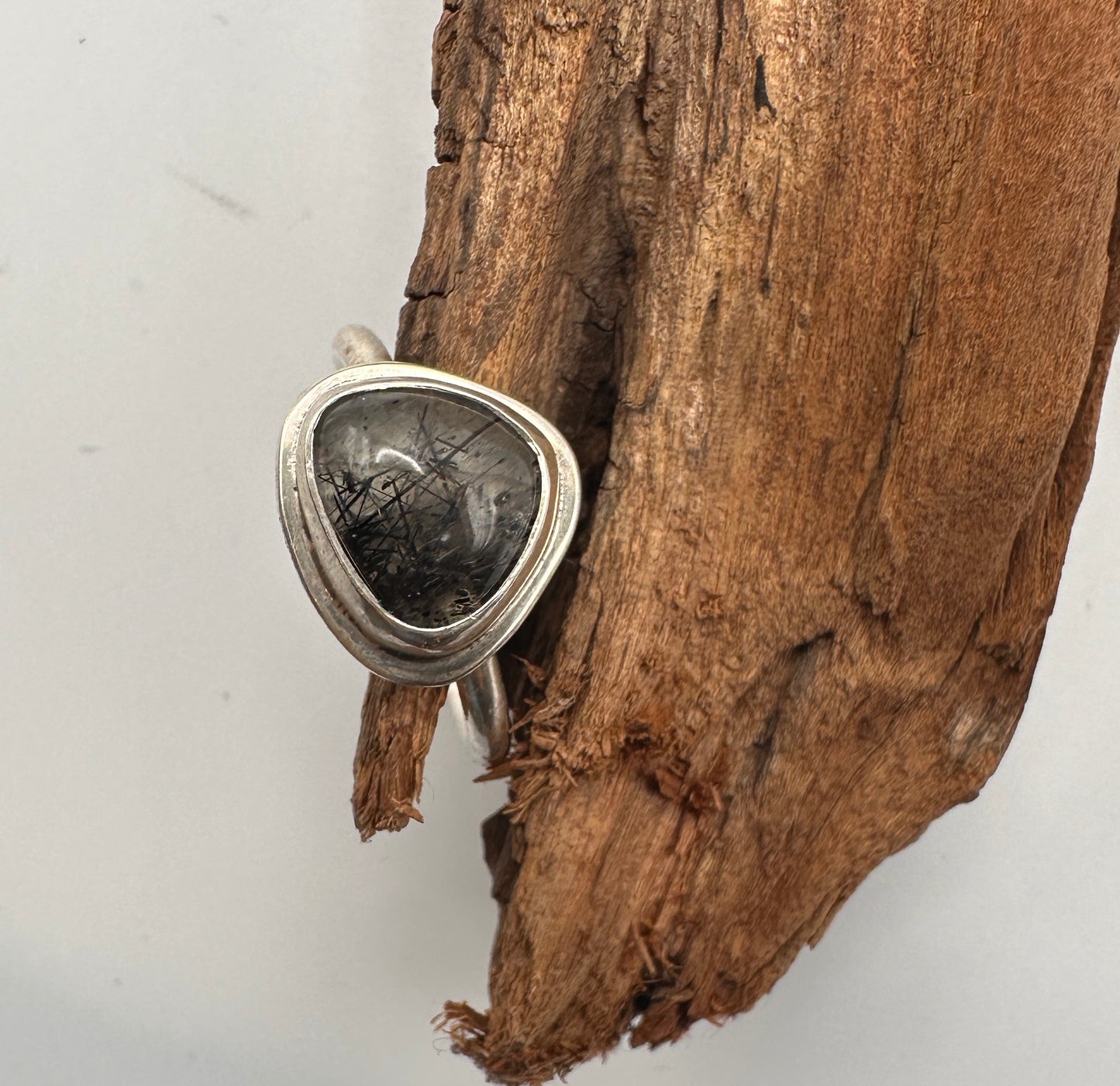 Rutilated Quartz Ring